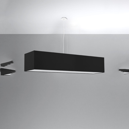 Żyrandol SANTA 120 czarny Sollux SL.0782