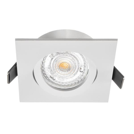 Oczko sufitowe kwadratowe ruchome IP20 White EKZ312