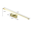 Kinkiet Isla złoty 62cm IP44 LED CCT Light Prestige GS-LWB-20W GOLD CCT