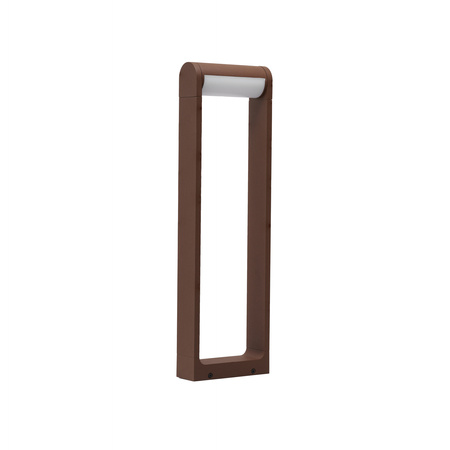 Lampa ogrodowa brązowa FRAME 60 4000K CORTEN AZZARDO AZ6632