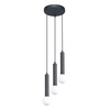 Lampa wisząca Filano 3xG9 Italux PND-33574-3-BK