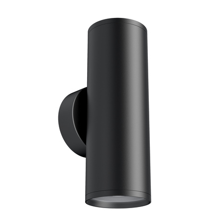 Czarny kinkiet dwukierunkowy tuba 2xGU10 FOCUS S C068WL-02B Maytoni