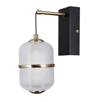 Kinkiet Alani czarny LED 3000K Italux WL-34375-1-BK