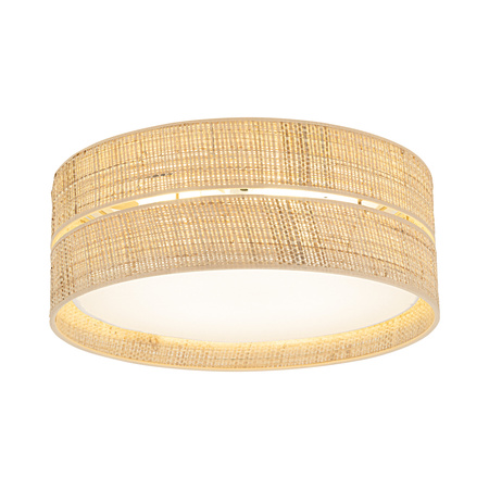 Lampa sufitowa plafon 45cm z rafii 4xE27 CALMA Tk Lighting 11598
