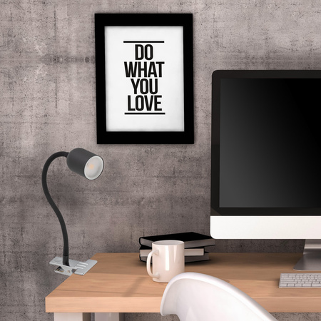 TOP BLACK KINKIET KLIPS 1 PŁ TK Lighting 4561