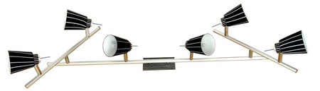 LAMPA SENSO LISTWA 6X40W G9  Candellux 96-31283