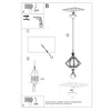 Lampa wisząca POMPELMO drewniana Sollux Lighting SL.0393