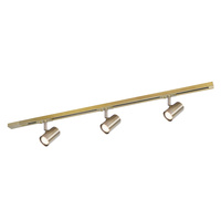 Zestaw szynowy 100cm antyczny brąz Marvi TR Jazz AB 3-punktowy regulowany Italux 911398-3-AB-SET