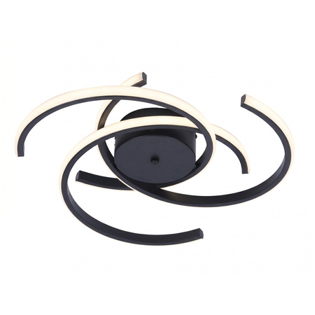 Plafon Spider 51 cm czarny LED CCT Light Prestige LP-1255/1C 51 BK