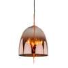 Lampa wisząca Alan nowoczesna miedziana ze szklanym kloszem Italux MD-OYD-10310B-SP3 COPPER