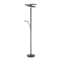 Nowoczensa lampa podłogowa w kolorze antracytowym ruchomy dzielony górny LED ARTUR Paul Neuhaus 673-13 
