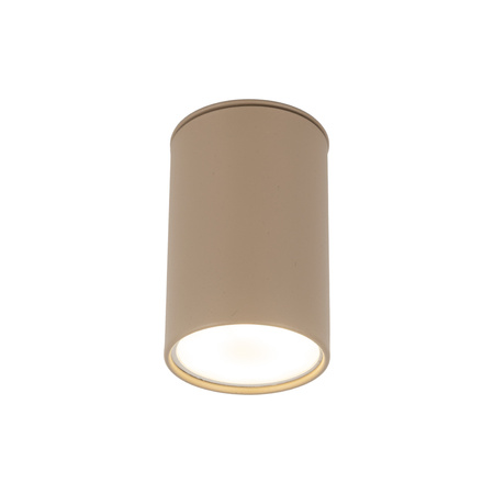 Mały spot sufitowy natynkowy w kolorze bezowym TOP SABIA 1XGU10 Tk Lighting 11338