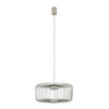 Lampa wisząca druciana o średnicy 38cm w kolorze szałwiowym 1xGX53 KENAI C Nowodvorski 12230