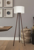 Lampa podłogowa PIKO E27 Zuma Line ASZ.1608 - trójnóg drewniany