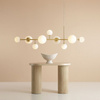 Lampa wisząca DIONE 9 BRASS Aldex 1092N40