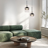 Lampa wisząca pojedyńcza z podwójnym kloszem bezbarwnym i dymionym GLAXI 1xGX53 Candellux Studio 31-50359