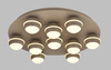 Plafon dziesiątka okrągły LED Biarritz kaszmirowy Aviano Lighting 9047-1013