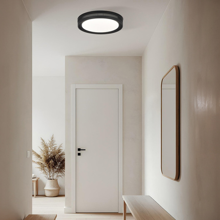 Plafon Ronda czarny LED CCT Light Prestige LP-9587/1C-40 BK