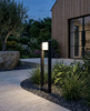 Czarna lampa ogrodowa LED z ramą 50cm MILANO Kaja Lighting K-8267