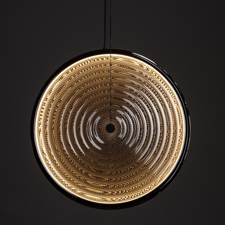 Lampa wisząca szklane koło 3000K AURA LED Nowodvorski 12231