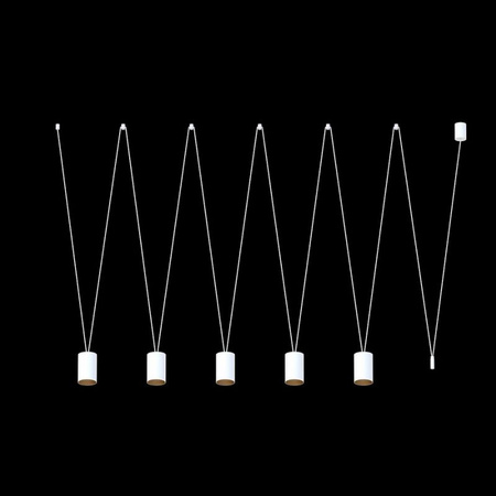 Lampa wisząca MORE TONE V WHITE/GOLD Nowodvorski 7821