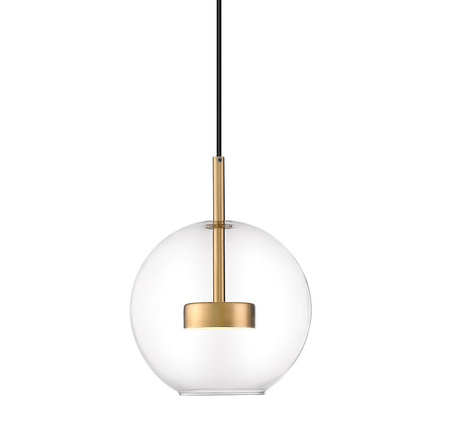 Lampa wisząca ENCELADUS LED złota pojedyńcza Zuma Line P0428-01J-L4AC