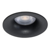 Czarne okrągłe oczko sufitowe 8,5cm 4 barwy światła PUR 4CCT SWITCH BK Azzardo AZ6852