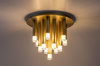 Złota lampa sufitowa okrągła trzynaście tub G9x13 Ramira Rabalux 71355