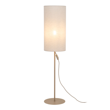 Lampa podłogowa wysokość 133cm pionowy cylindryczny abażur FIENO SABIA 1XE27 Tk Lighting 16196