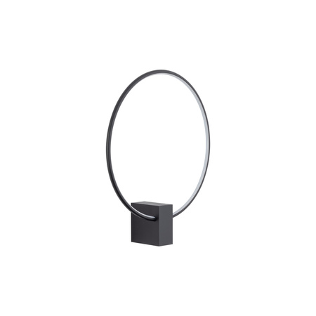 Kinkiet czarna obręcz LED o średnicy 30cm VEXA BLACK 6W Tk Lighting 18304