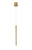 Lampa wisząca złota tuba 40cm ILIOS 1 PENDANT GO AZZARDO AZ5742