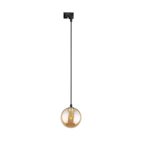 TRACER BLACK AMBER GLASS WISZĄCA 1 G9 TK Lighting 4928