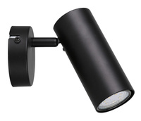 Colly lampa kinkiet czarny 1x15w gu10 klosz czarny Candellux 91-01658