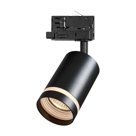 Oprawa Pipe Ring Track Czarny 1xGU10 - 3-obwodowy Milagro ML2308