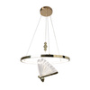Lampa wisząca Marissa Ring złota z motywem motyla LED CCT Light Prestige LP-2515/1P GD