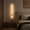 Kinkiet cienki profil LED 88cm w kolorze brązowym podświetlający ściane BLIXA BROWN KINKIET LED 12W 1xLED Tk Lighting 18297