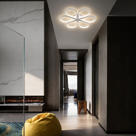 Plafon Velva biały LED CCT Light Prestige LP-8432/1C WH