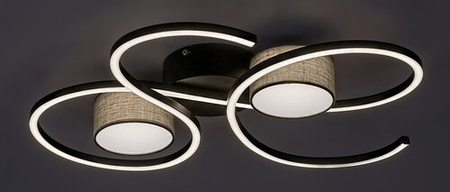 Lampa sufitowa LED z pierścieniami – unikalny falisty kształt, nowoczesna elegancja LED 4000K Shiena Rabalux 71116