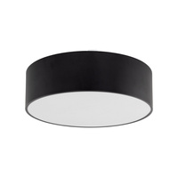 Plafon czarny do łazienki 40cm LIVO BLACK M IP54 3xE27 Tk Lighting 10986