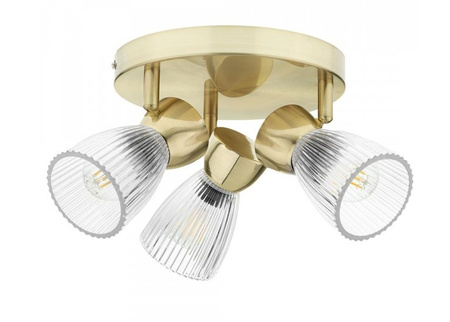 Lampa sufitowa potrójna BEST GOLD Milagro ML9977