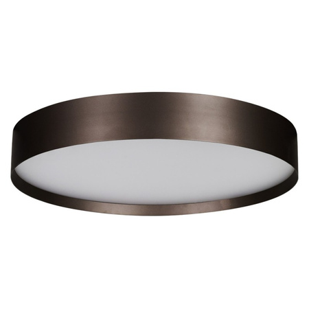 Lampa sufitowa brązowy plafon LED RANT 50cm CCT SWITCH DIMM EARTHY AZZARDO AZ6327