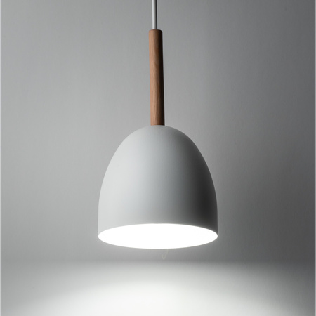 Lampa wisząca pojedyncza NORD WHITE TK Lighting 4868