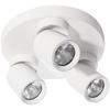 Plafon Pointa biały 3xGU10 Light Prestige LP-6398/3C Round WH