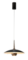 Lampa wisząca czarno-złota LED 3000K Maxlight P0676 Manuka