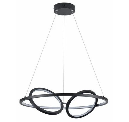 Lampa wisząca czarna GILIAN LED Reality 340001-30