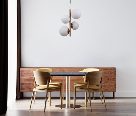 Lampa wisząca RIGA Italux PND-44213-4-HBR