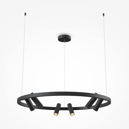 Lampa wisząca SATELLITE LED Maytoni czarna MOD102PL-L42B
