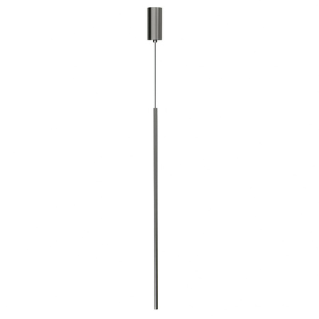 Cienka lampa wisząca rurka w kolorze tytan LED 3000K BIRMA PENDANT TI Azzardo AZ7166