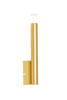 Kinkiet tuba złota – pionowa lampa ścienna VELIC 1xG9 Zuma Line W241125801GD