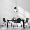 Lampa wisząca Circlo czarna LED CCT Light Prestige LP-1311/1P BK